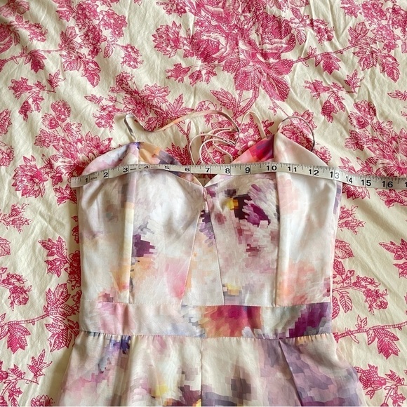 HUNTER BELL Floral Maxi Dress - Pink and Purple - Picture 8 of 9